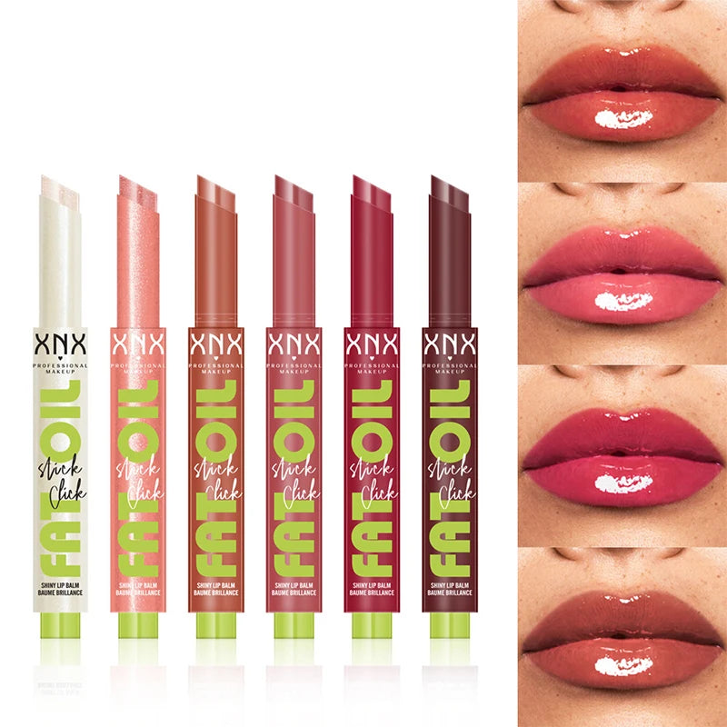 XNX COSMETIC | Baume à lèvres hydratant effet miroir - Brillance longue durée et soin soyeux