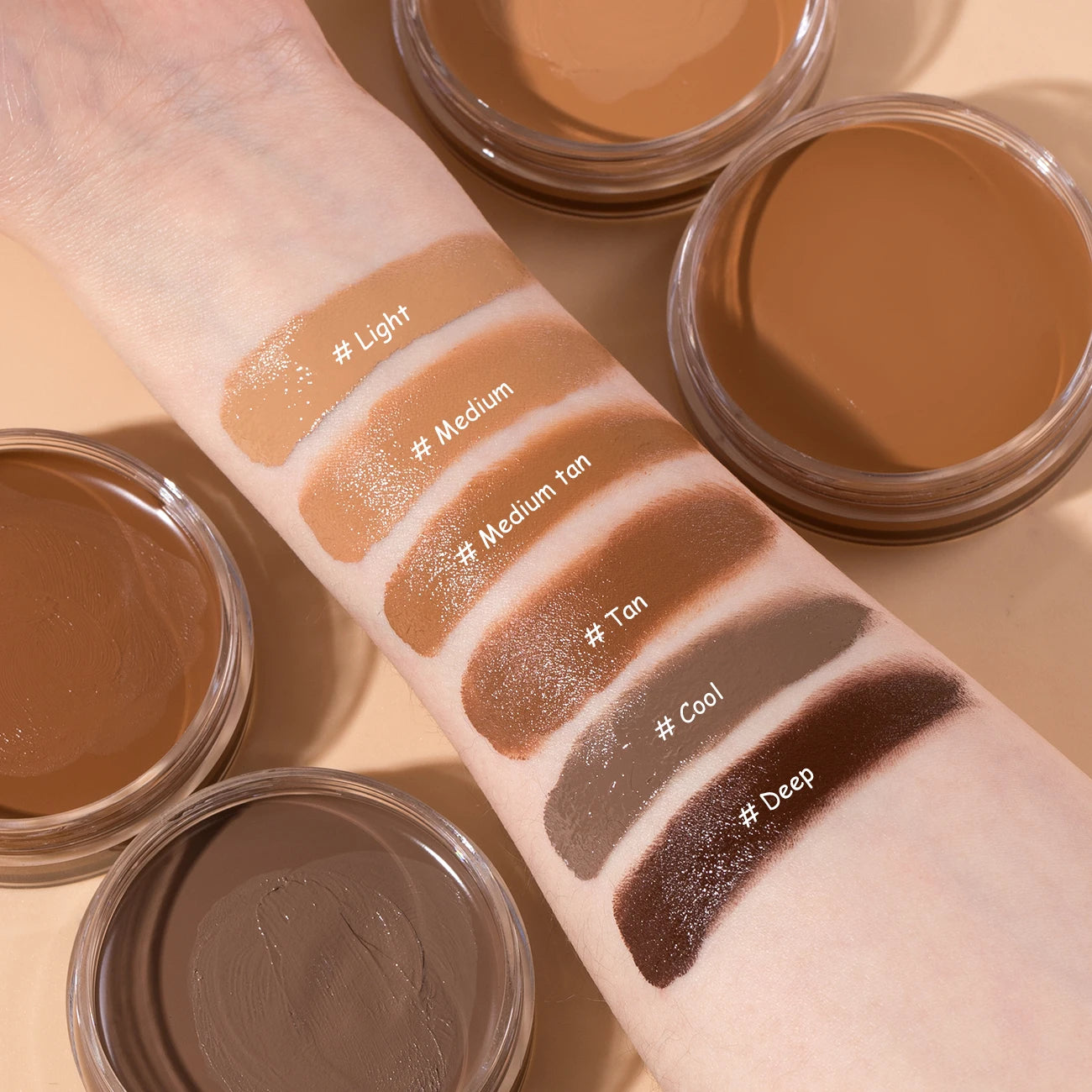 HECI BEAUTY | Baume bronzant et crème légère - Finition veloutée naturelle et effet soleil