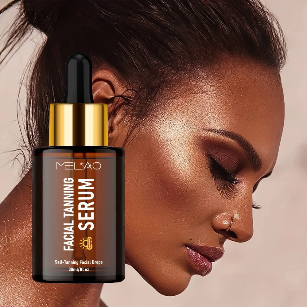 MELAO | Sérum autobronzant rapide MELAO - Bronzage sans soleil en 1 heure