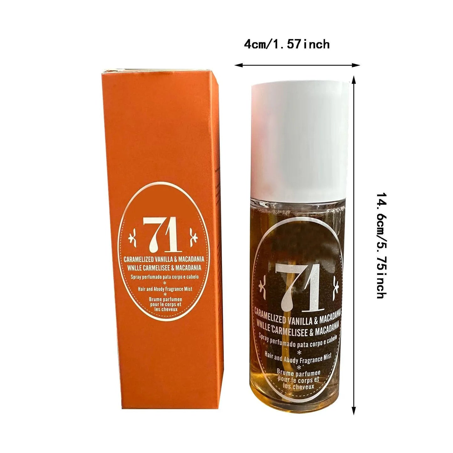GIFTED CRUSH | Spray corporel fruité femme - Parfum longue durée et hydratation, 100ml