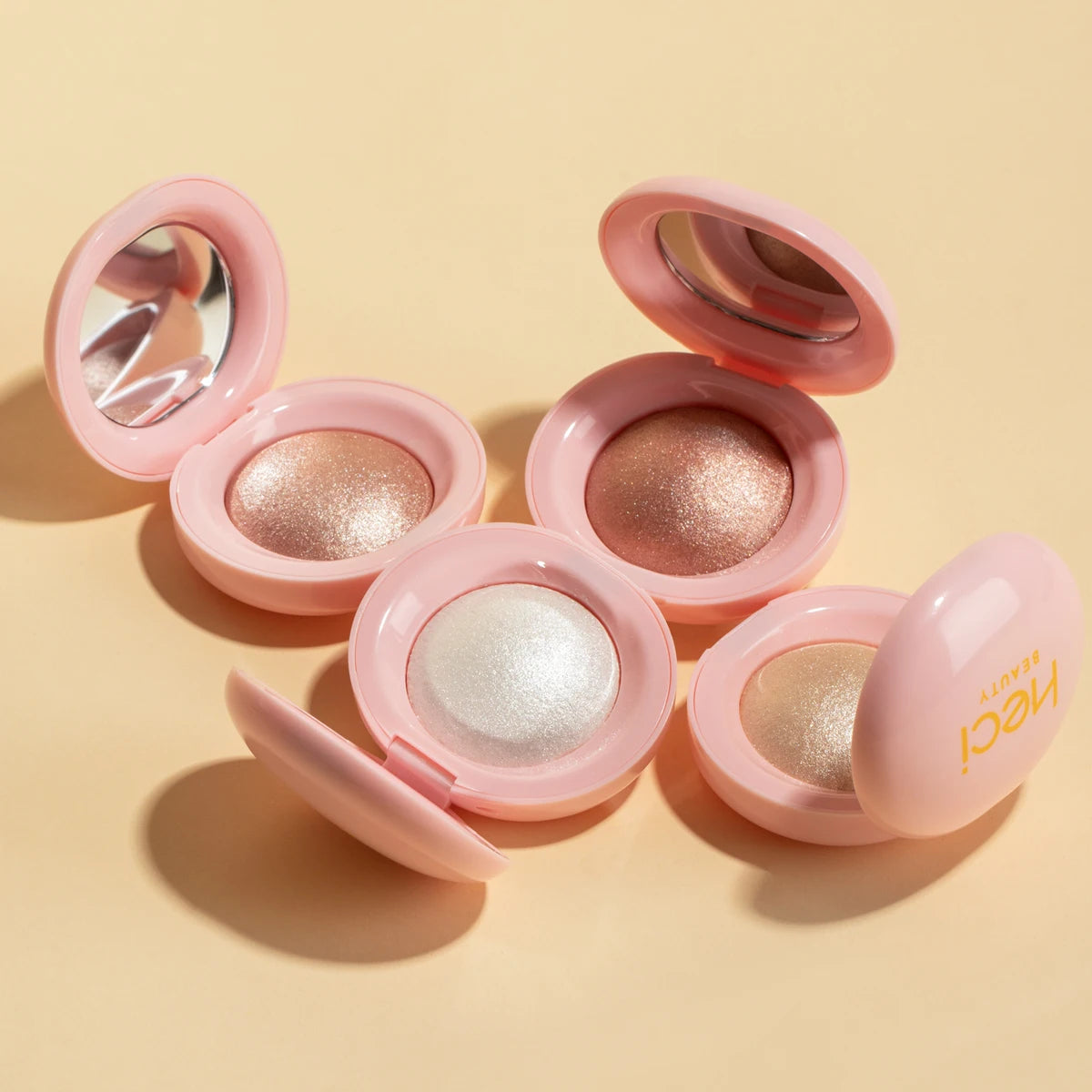 HECI BEAUTY | Palette mini enlumineurs visage & corps - Éclat lumineux et longue tenue