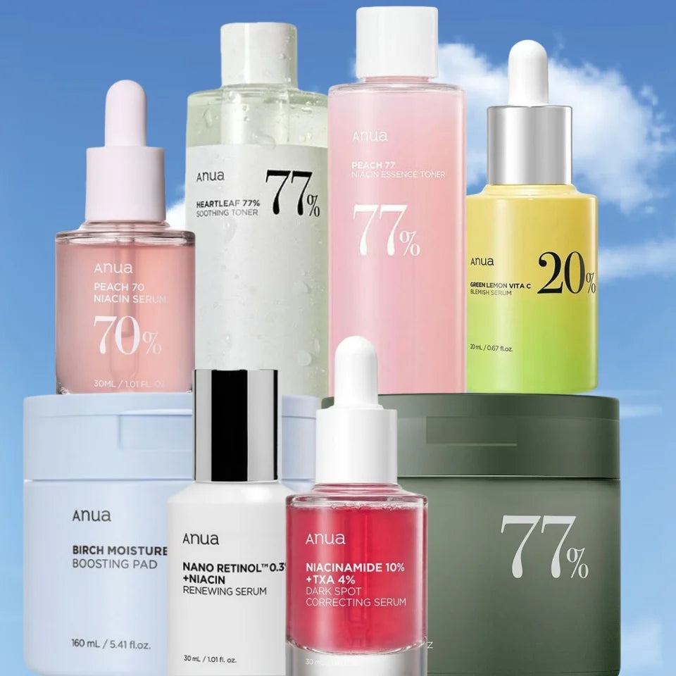 ANUA | Collection complète pour une routine de soins de soir comme de jour
