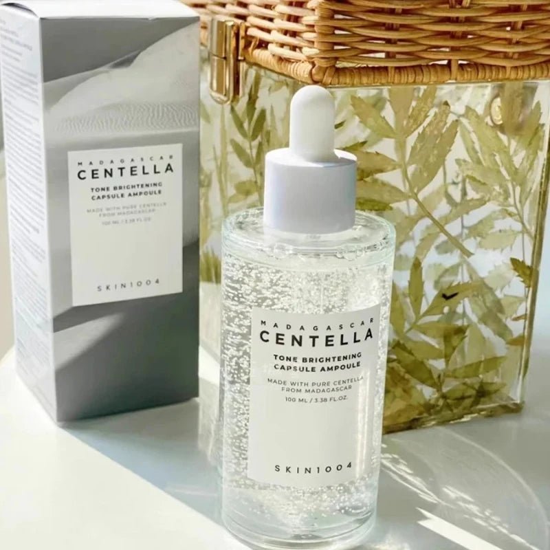 MADAGASGAR CENTELLA | Centella skin care set: sérum hydratant, essence apaisante et illuminatrice à la centella - A fleur de peaux