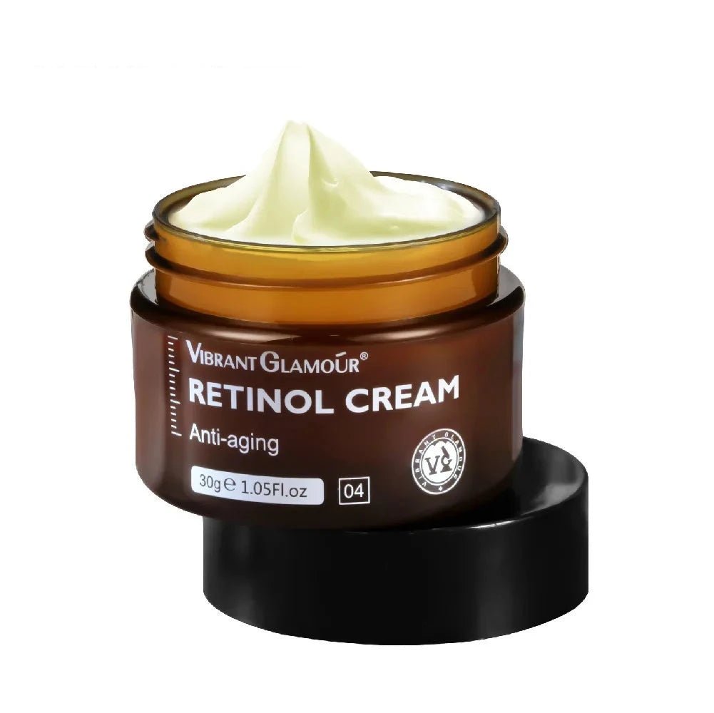 VIBRANT GLAMOUR | Ensemble perfecteur de teint au rétinol: crème visage, sérum visage, sérum yeux, crème yeux - A fleur de peaux